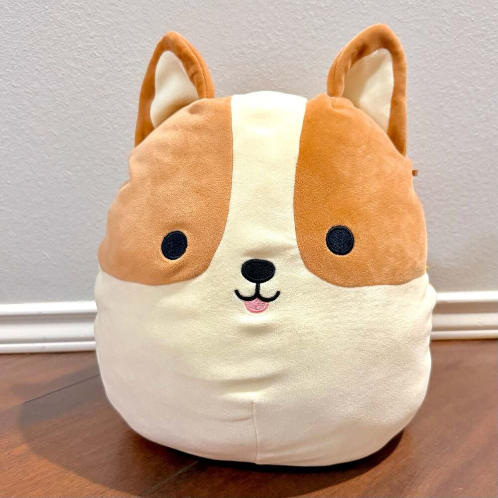 Squishmallows Reginald the Corgi 12-inch Plush